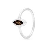 Anel Sagrado Feminino Quartzo Fumê | Liko